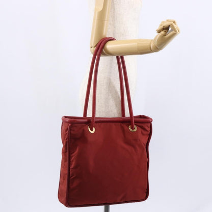 Celine Tote Nylon, Red, Nylon, Tote Bag