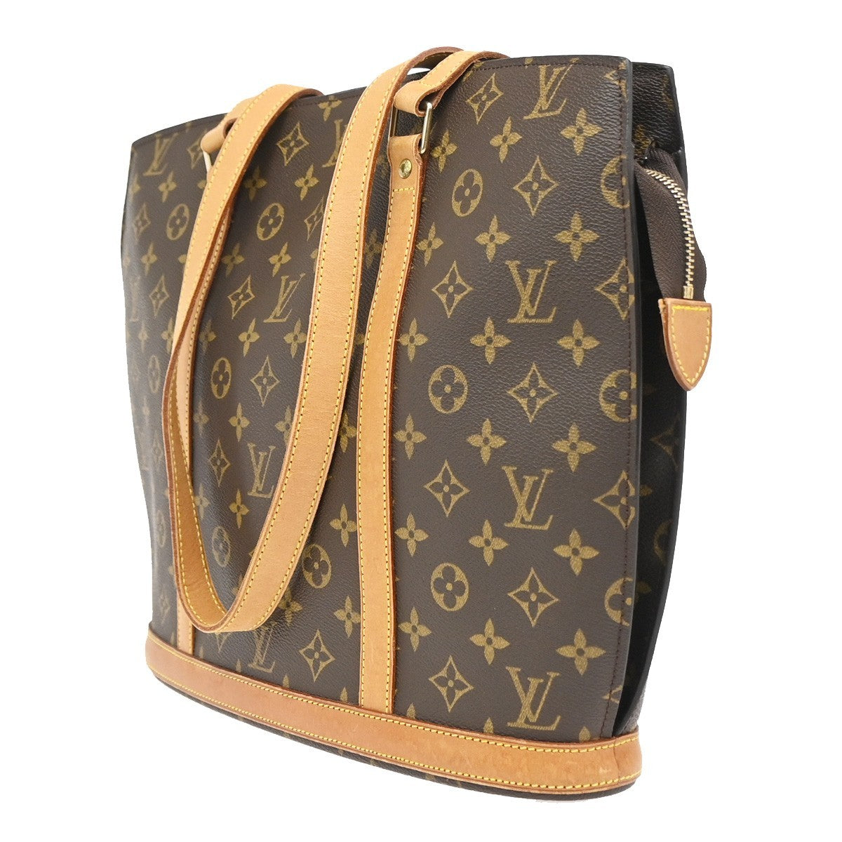 Louis Vuitton Babylone Monogram, Brown, Canvas, Tote Bag