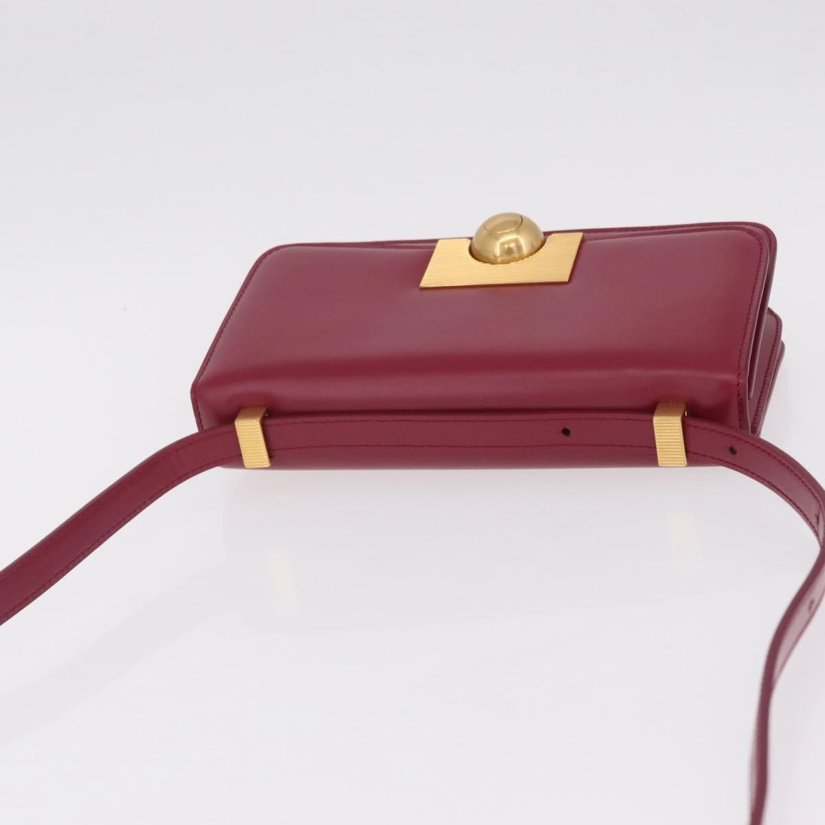 Bottega Veneta BV Classic Spazzolato Leather, Red, Leather, Handbag