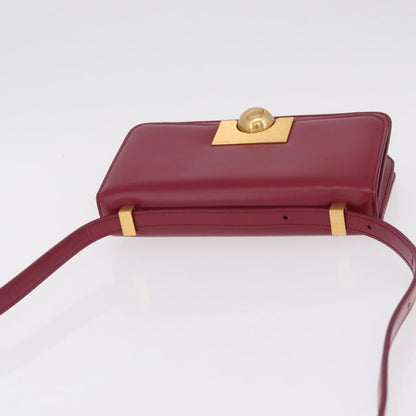 Bottega Veneta BV Classic Spazzolato Leather, Red, Leather, Handbag