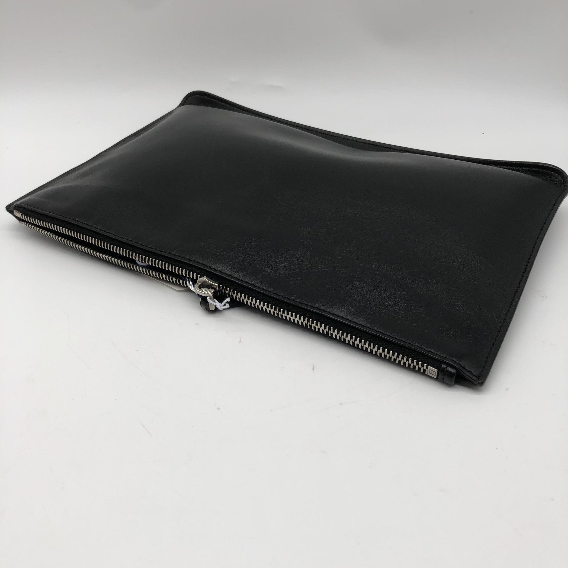 Fendi Monster Leather, Black, Leather, Clutch