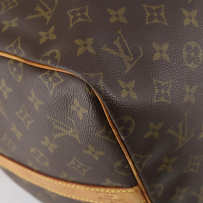 Louis Vuitton Keepall Bag Monogram Canvas, BROWN, CANVAS, Travel bag