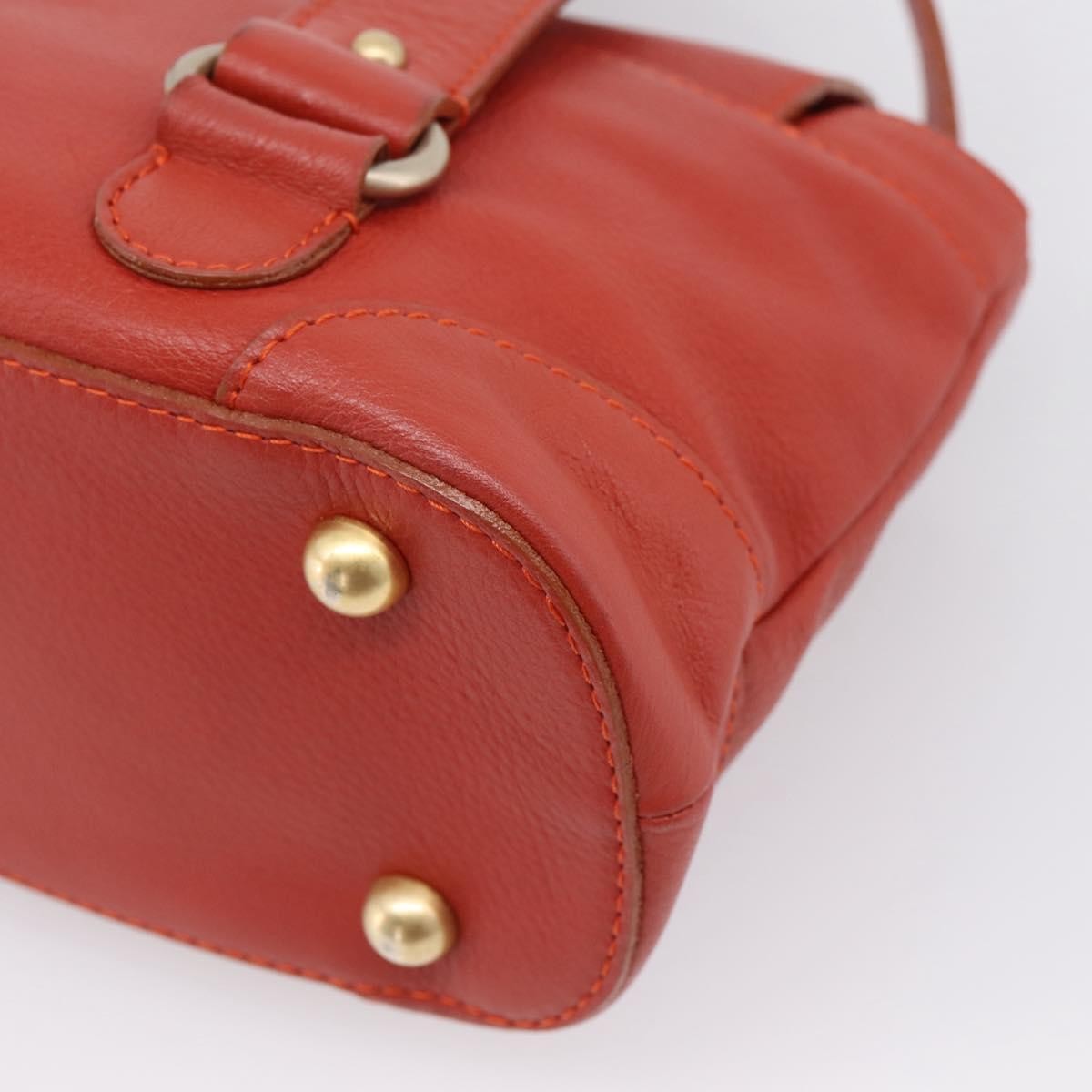 Chloe Handbag Leather, Red, Leather, Handbag