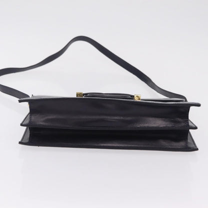Saint Laurent Vintage Shoulder bag Leather, Navy, Leather, Shoulder Bag