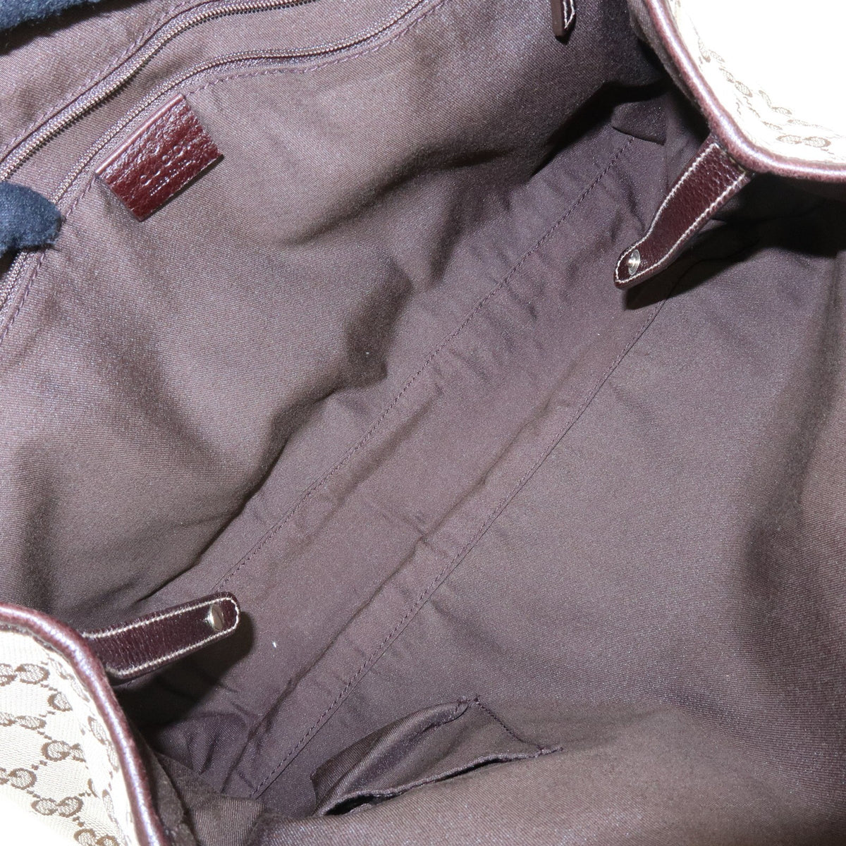 Gucci Princy GG Canvas, Beige, Canvas, Tote Bag