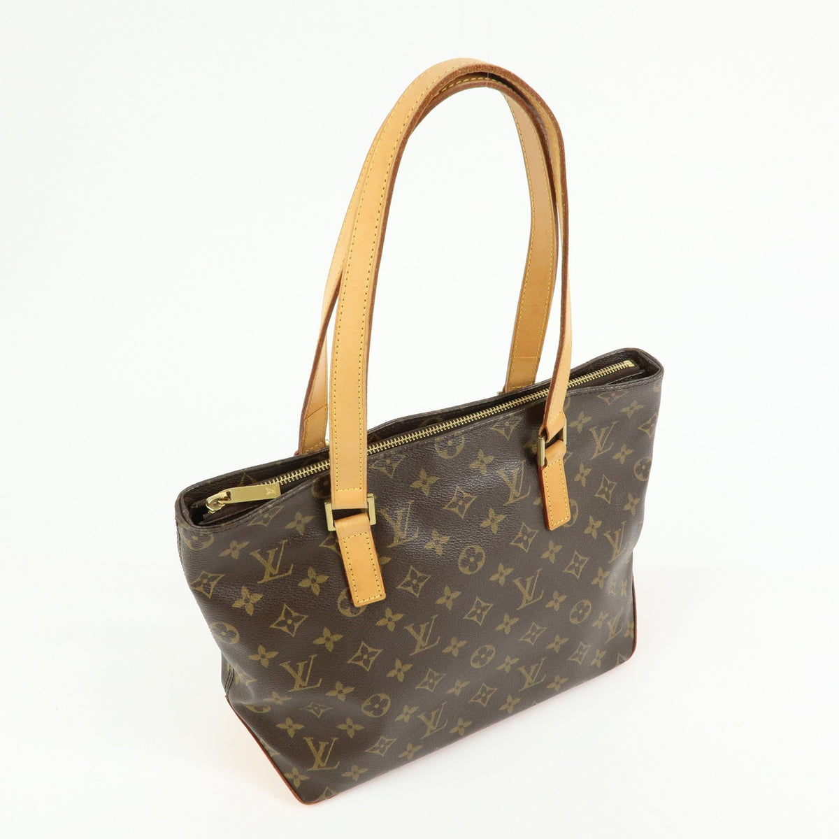Louis Vuitton Cabas Piano Monogram Canvas, Brown, Canvas, Tote Bag