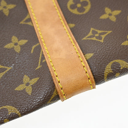 Louis Vuitton Keepall Monogram Canvas, Brown, Canvas, Travel Bag