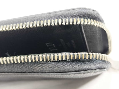Louis Vuitton Zippy wallet vertical Damier Graphite, Black, Canvas, Wallet