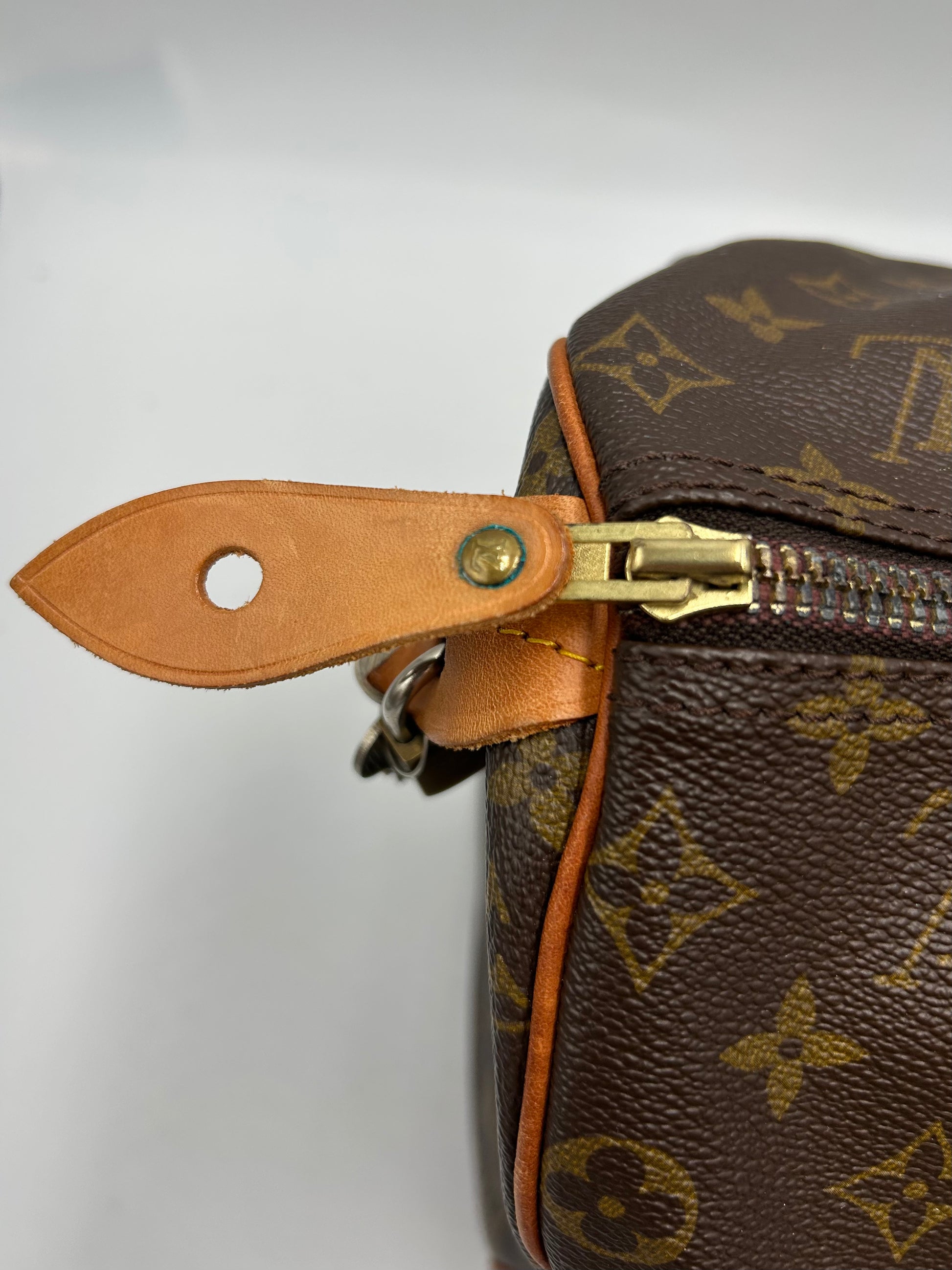 Louis Vuitton Speedy Monogram Canvas, Brown, Canvas, Handbag
