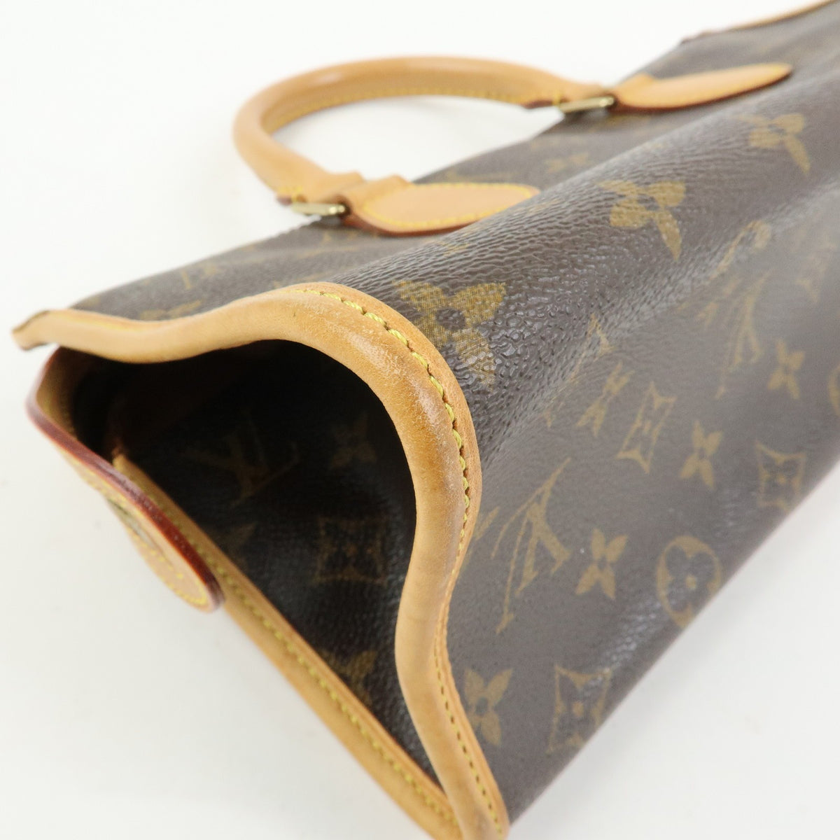 Louis Vuitton Popincourt Handle Monogram Canvas, Brown, Canvas, Handbag