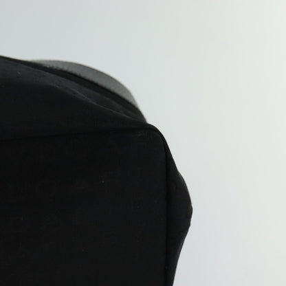 Bvlgari Logomania Canvas, Black, Canvas, Shoulder Bag