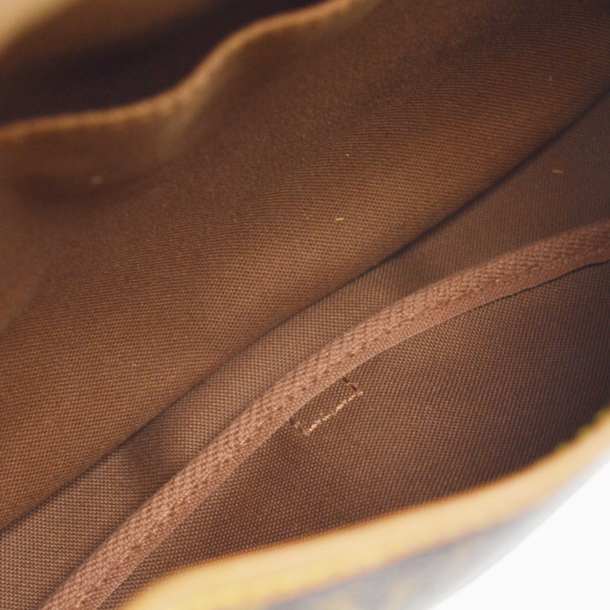 Louis Vuitton Saumur Monogram Canvas, Brown, Canvas, Handbag
