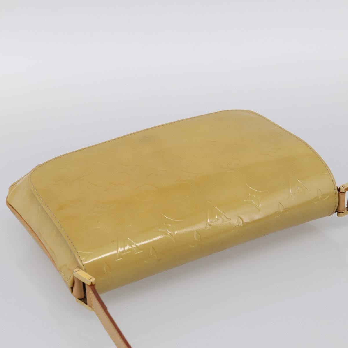 Louis Vuitton Thompson Street Monogram Vernis, Beige, Patent Leather, Shoulder Bag