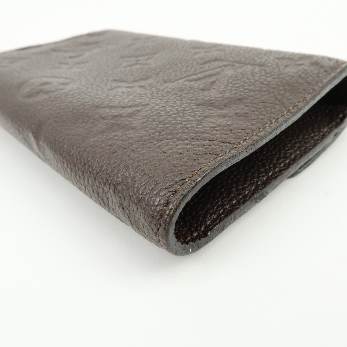 Louis Vuitton Curieuse Monogram Empreinte Leather, Brown, Leather, Wallet