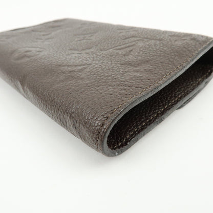 Louis Vuitton Curieuse Monogram Empreinte Leather, Brown, Leather, Wallet
