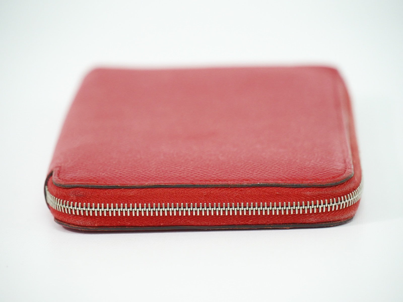Hermes Azap Zip Around Silk'in Epsom, Pink, Leather, Wallet