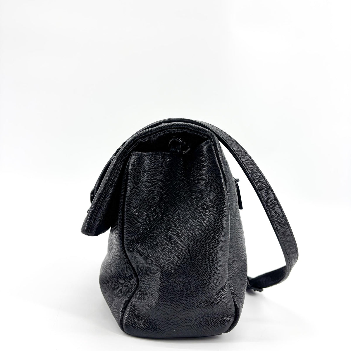 Saint Laurent Nolita Satchel Matelasse Chevron Leather, Black, Leather, Handbag