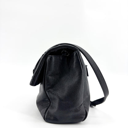Saint Laurent Nolita Satchel Matelasse Chevron Leather, Black, Leather, Handbag