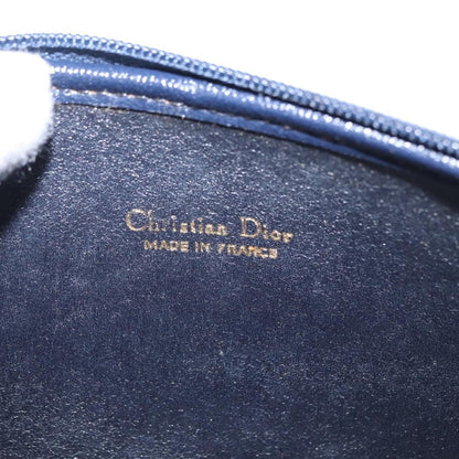 Christian Dior Trotter Clutch Trotter Canvas, Navy, Canvas, Clutch