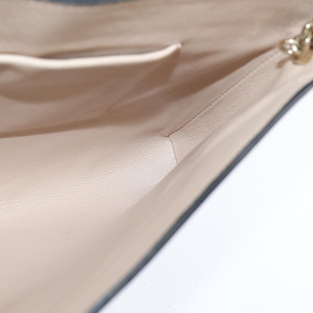 Chloe Sally Leather, Navy, Leather, Shoulder Bag
