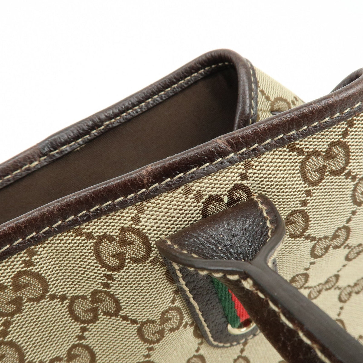 Gucci Princy GG Canvas, Beige, Canvas, Tote Bag