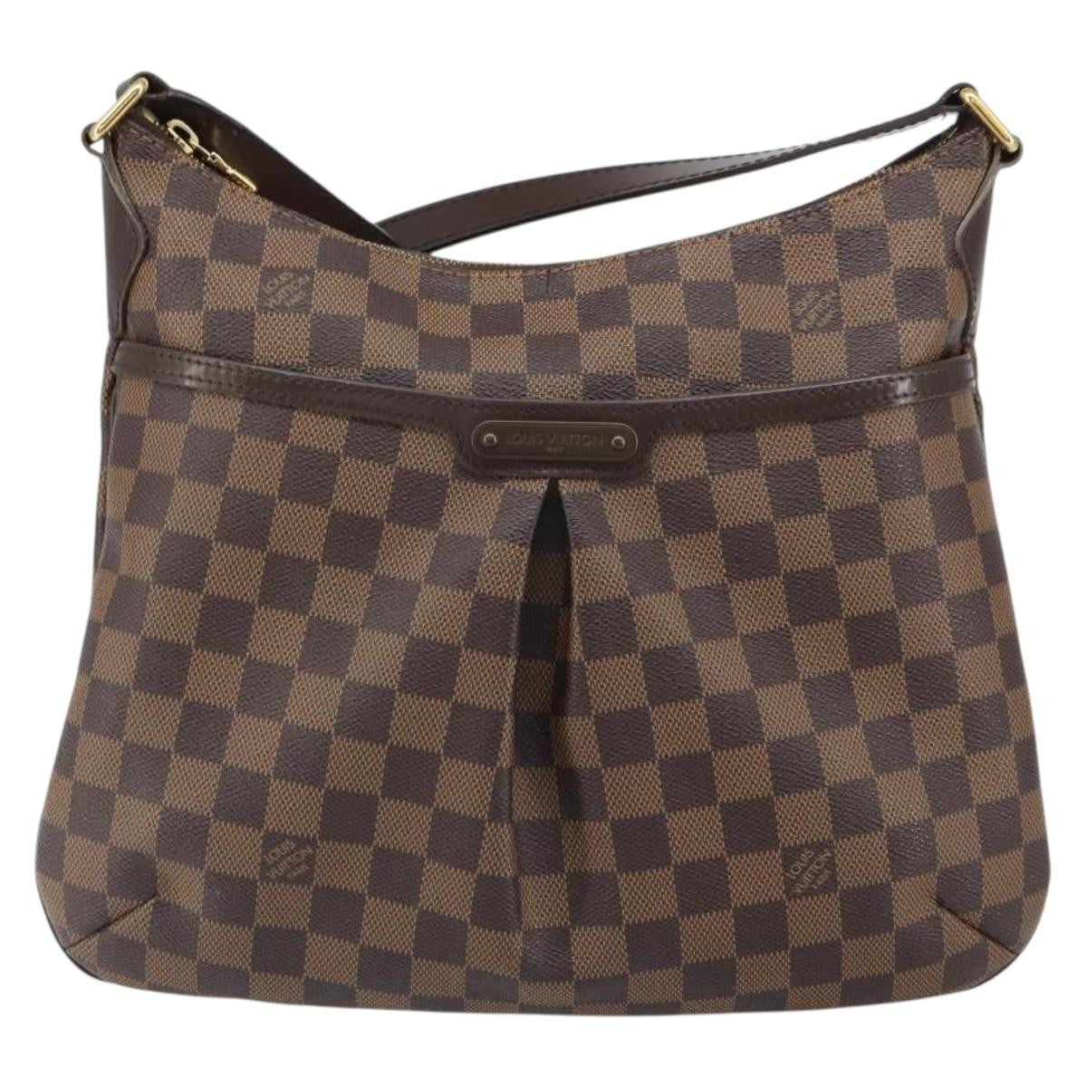 Louis Vuitton Bloomsbury Damier, Brown, Canvas, Handbag