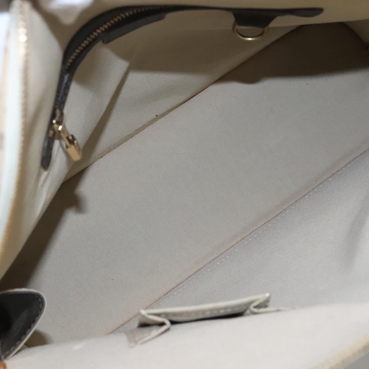 Louis Vuitton Alma Mini Lin Monogram, Khaki, Canvas, Handbag