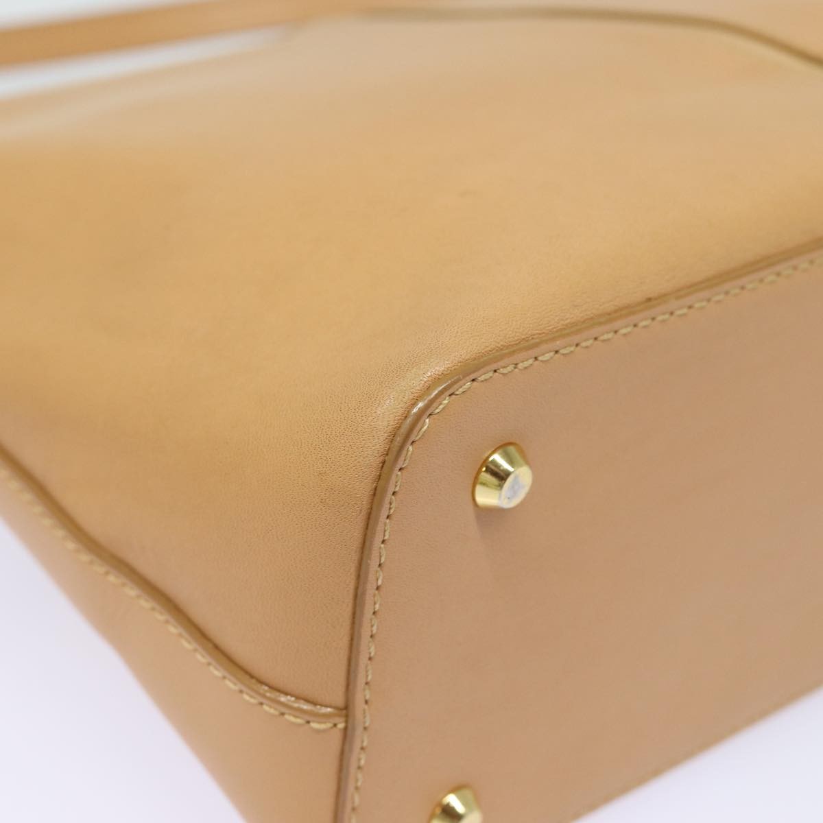 Burberry Vintage Leather, Beige, Leather, Shoulder Bag