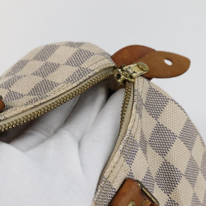 Louis Vuitton Speedy Handbag Damier, BEIGE, CANVAS, Handbag