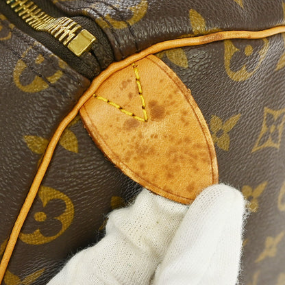 Louis Vuitton Keepall Monogram Canvas, Brown, Canvas, Travel Bag