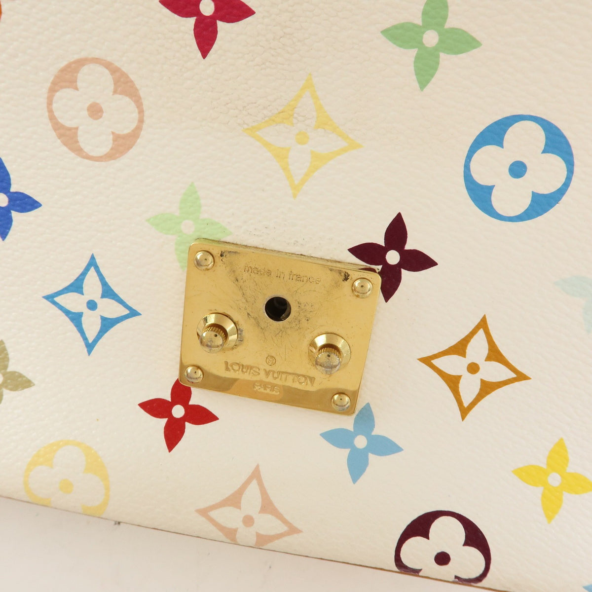 Louis Vuitton Sologne Monogram Multicolor, White, Canvas, Handbag