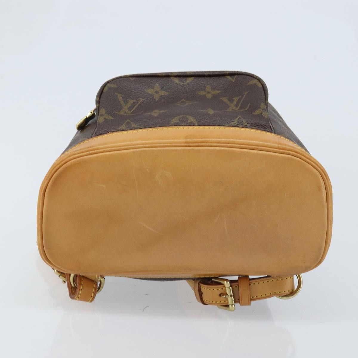 Louis Vuitton Vintage Montsouris Monogram Canvas, Brown, Canvas, Backpack