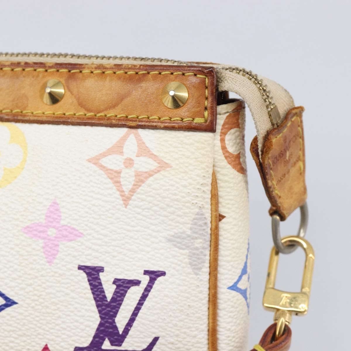 Louis Vuitton Pochette Accessoires NM Monogram Multicolor, Multicolour, Canvas, Clutch