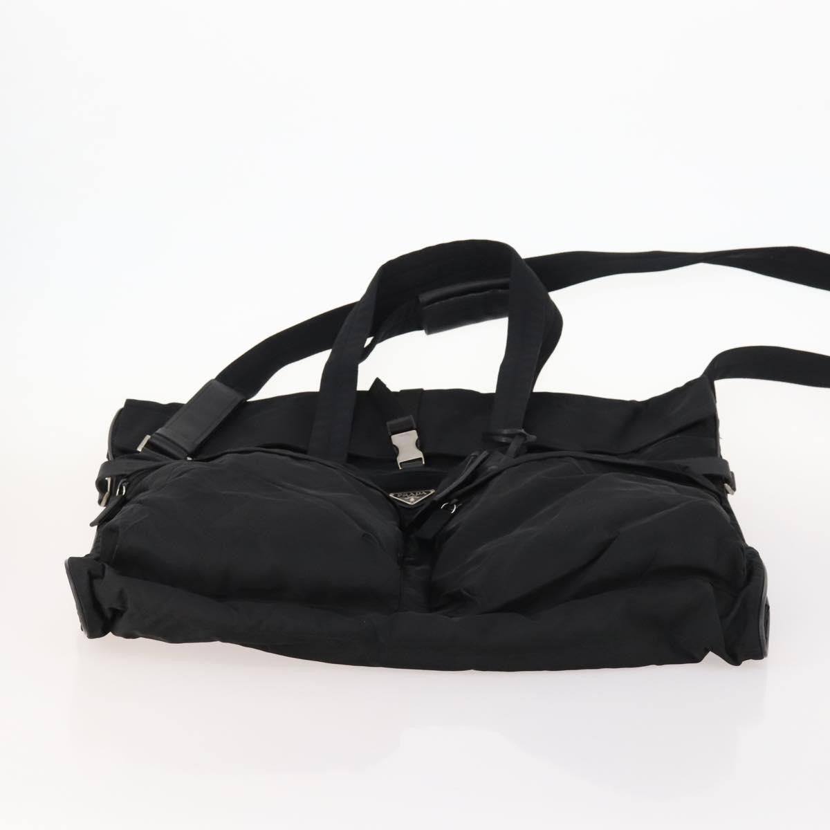 Prada Garment Carrier Tessuto, Black, Nylon, Handbag