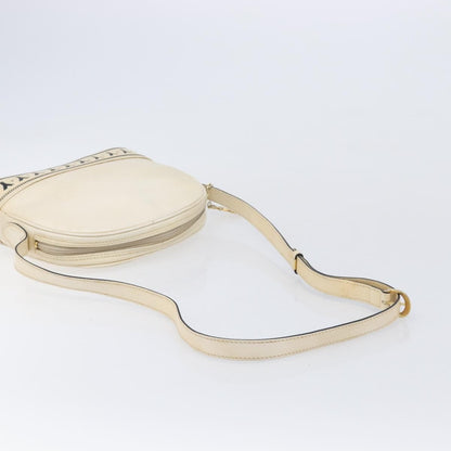 Saint Laurent Vintage Shoulder bag Leather, Beige, Leather, Shoulder Bag