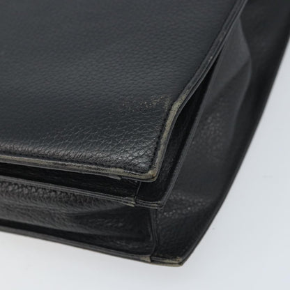 Burberry Vintage Leather, Black, Leather, Briefcase