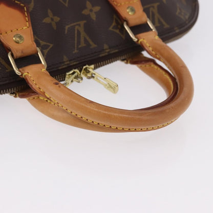 Louis Vuitton Vintage Alma Monogram Canvas, Brown, Canvas, Handbag