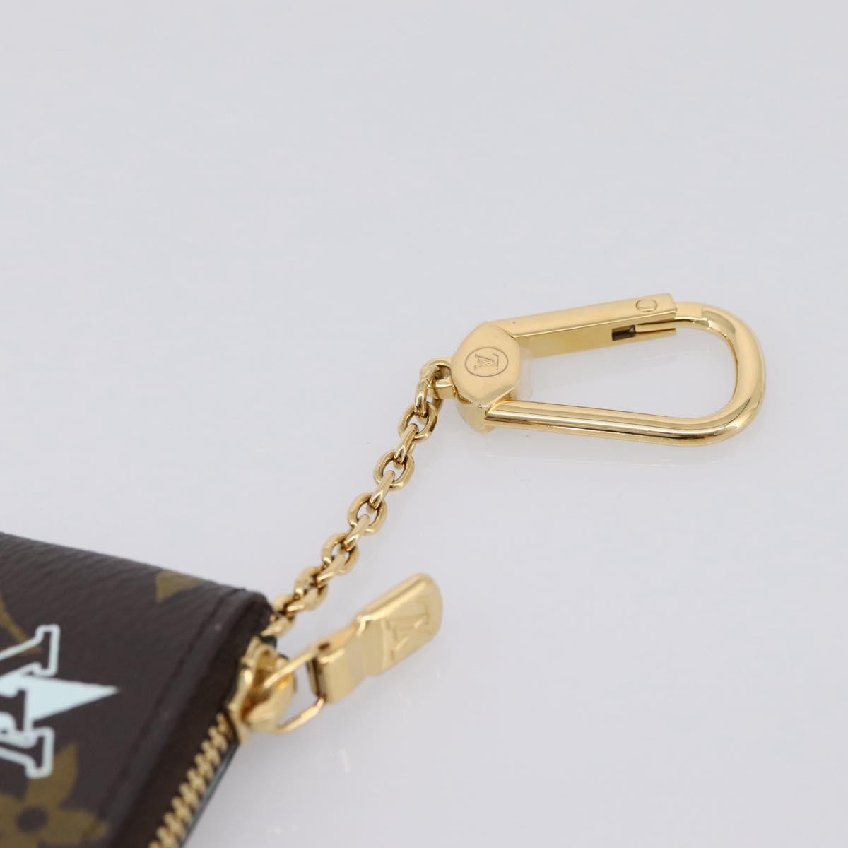 Louis Vuitton Pochette Clés Monogram Vivienne, Brown, Canvas, Wallet