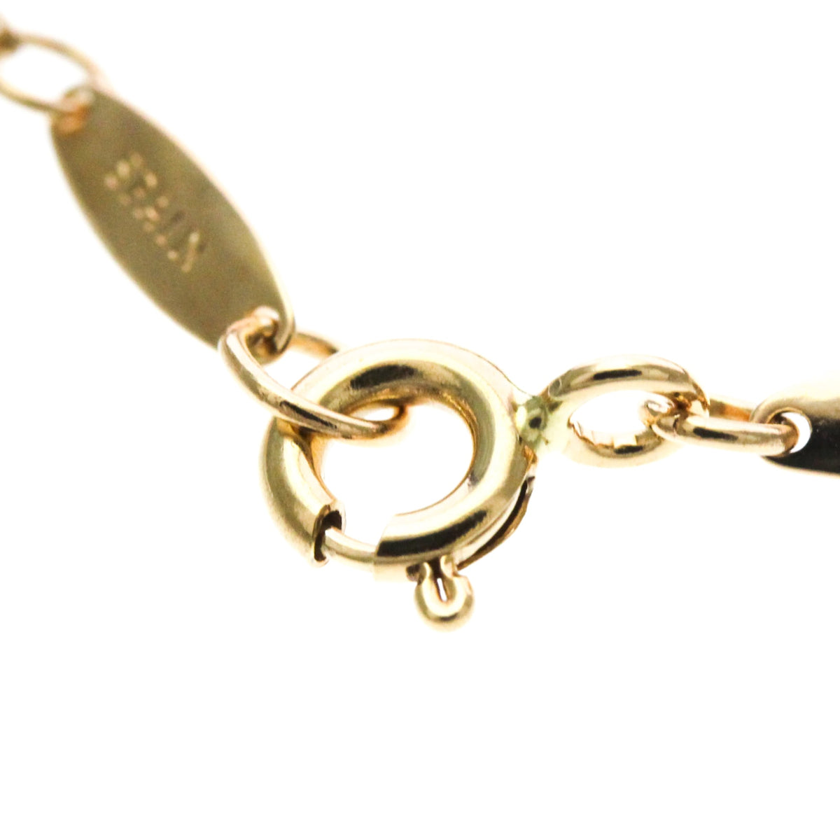 Tiffany & Co. Elsa Peretti Diamonds By The Yard Pendant 18K Rose Gold with Diamond, Gold, Pink Gold, Necklace