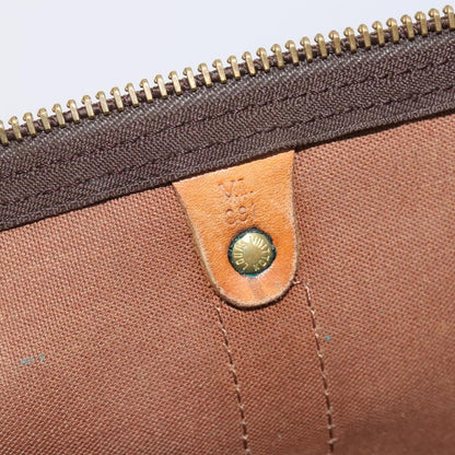 Louis Vuitton Keepall Monogram Canvas, Brown, Canvas, Travel Bag