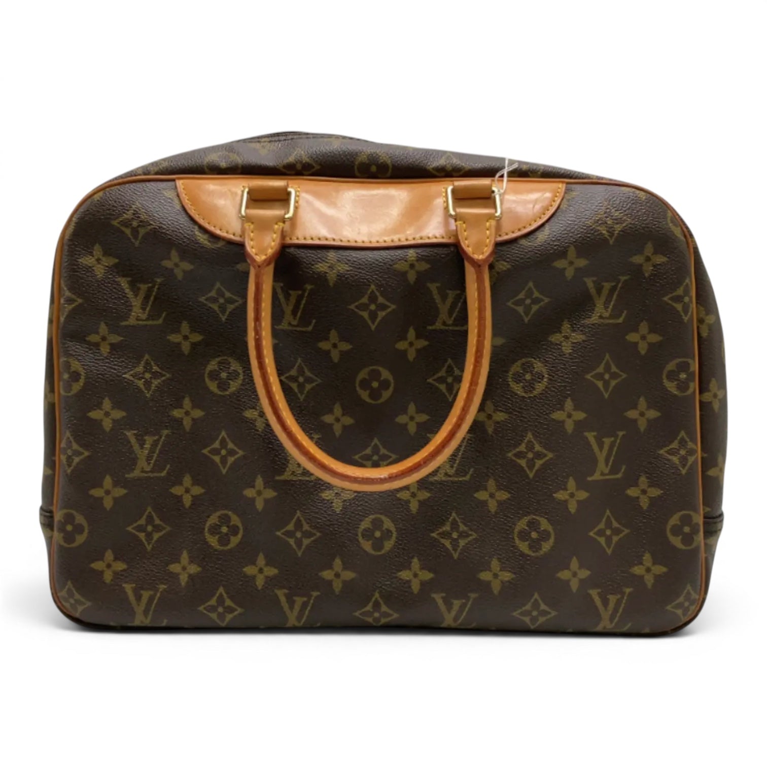 Louis Vuitton Deauville Monogram Canvas, Brown, Canvas, Handbag