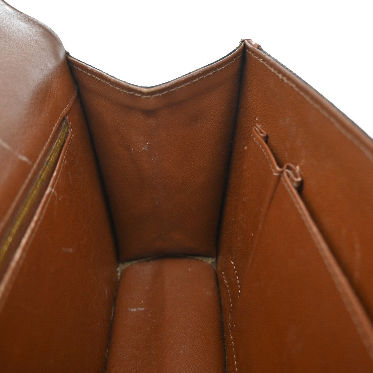Louis Vuitton Dame Pochette Monogram Canvas, Brown, Leather, Clutch