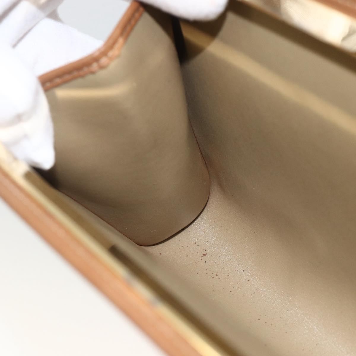Christian Dior Vintage honeycomb clutch Canvas, Beige, Canvas, Clutch