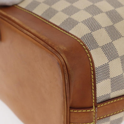 Louis Vuitton Noe Damier Ebene, Beige, Canvas, Shoulder Bag