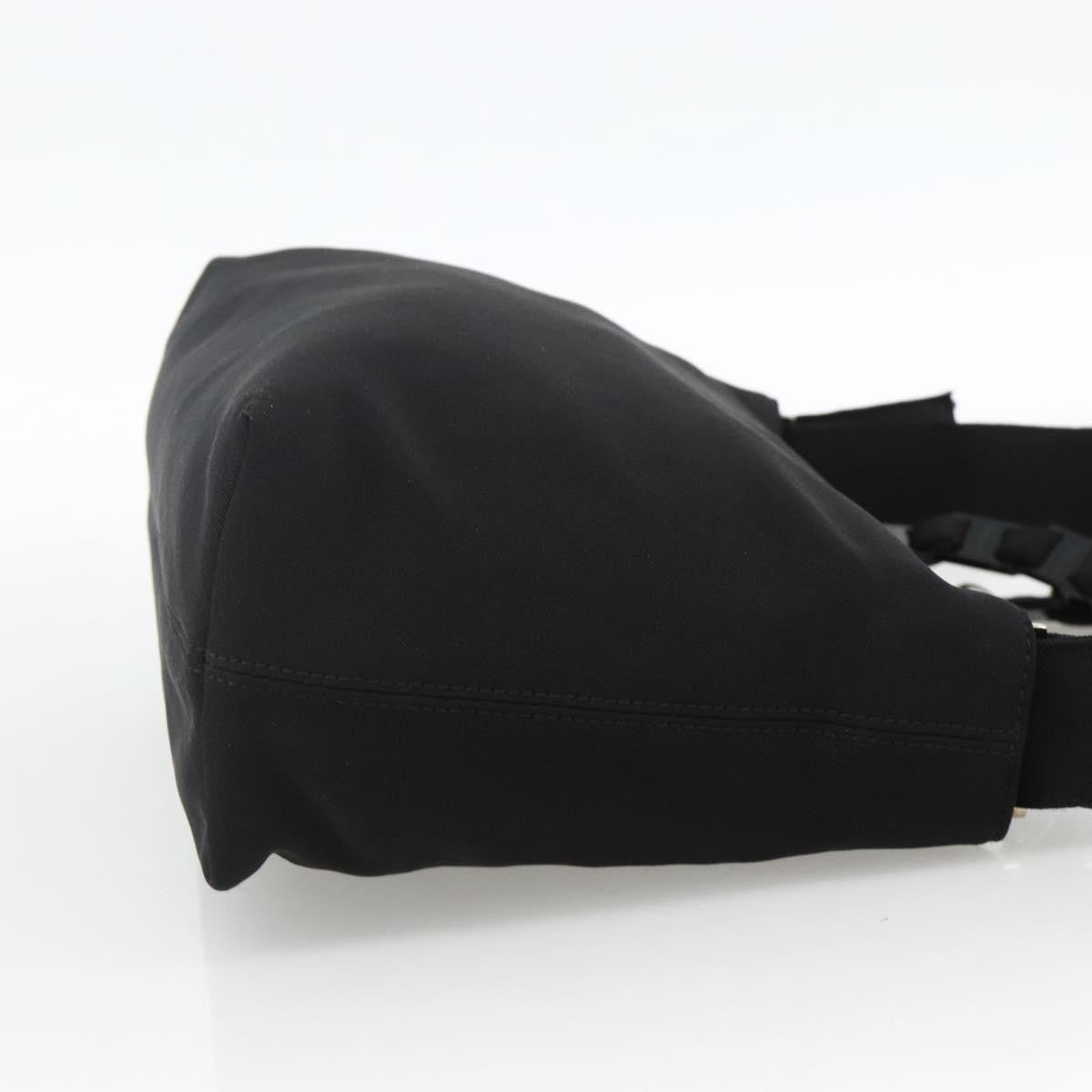 Salvatore Ferragamo Vintage Nylon, Black, Nylon, Shoulder Bag