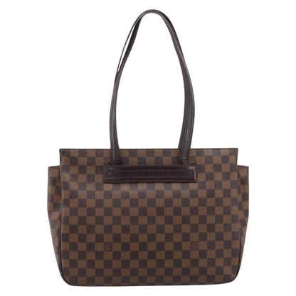 Louis Vuitton Parioli Damier Ebene, Brown, Canvas, Shoulder Bag