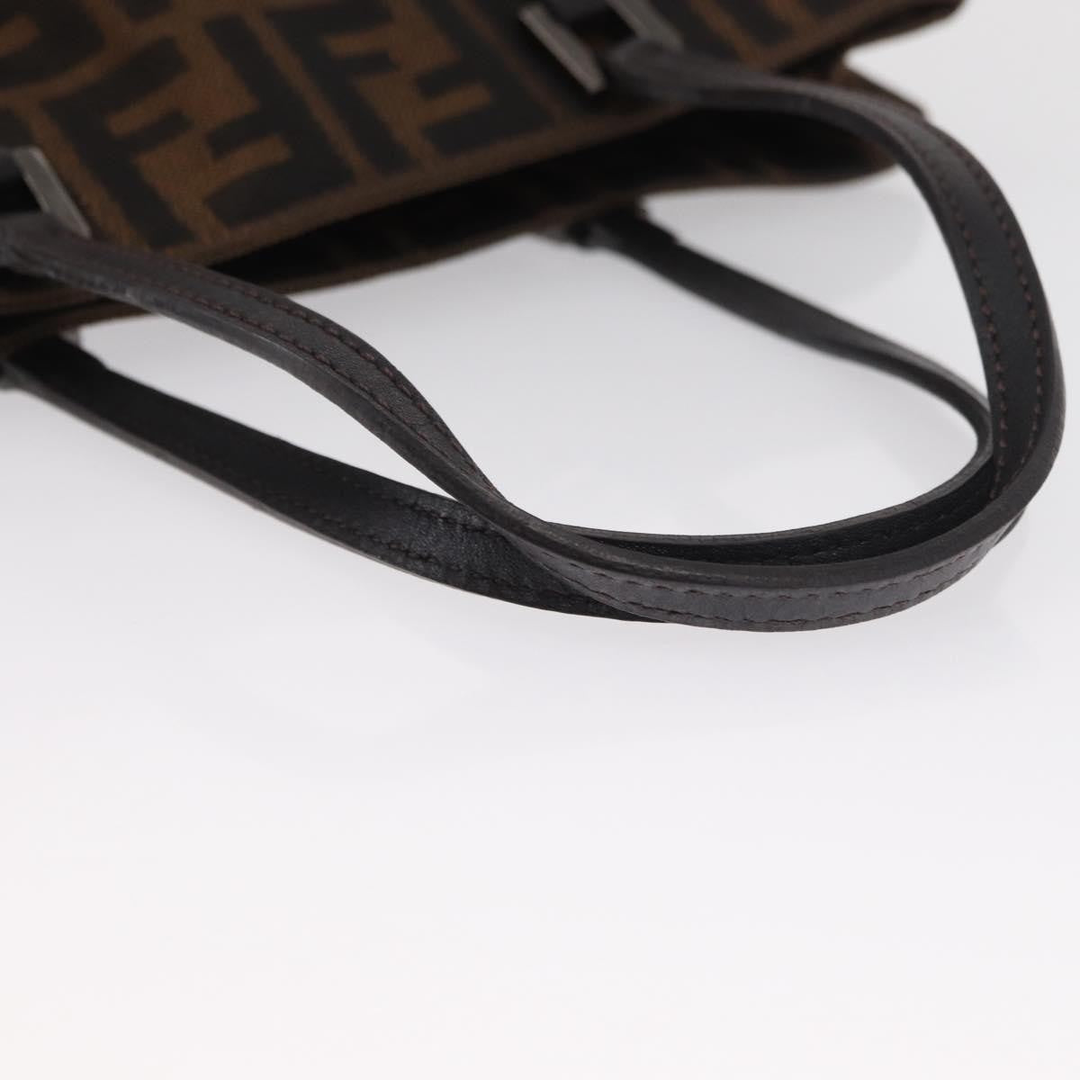 Fendi Vintage Open Tote Zucca Canvas, Brown, Canvas, Tote Bag