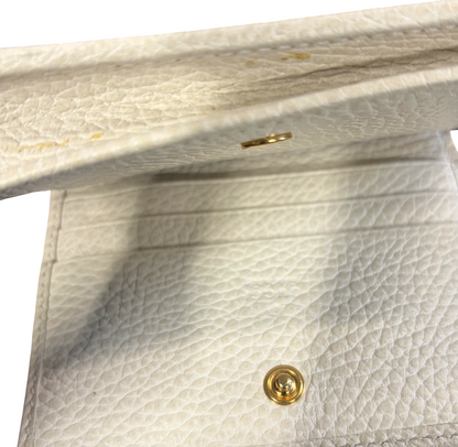Gucci GG Marmont Matelasse Leather, Beige, Leather, Wallet