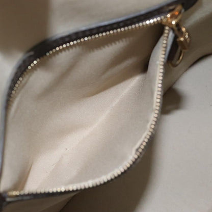 Louis Vuitton Alma Mini Lin Monogram, Khaki, Canvas, Handbag