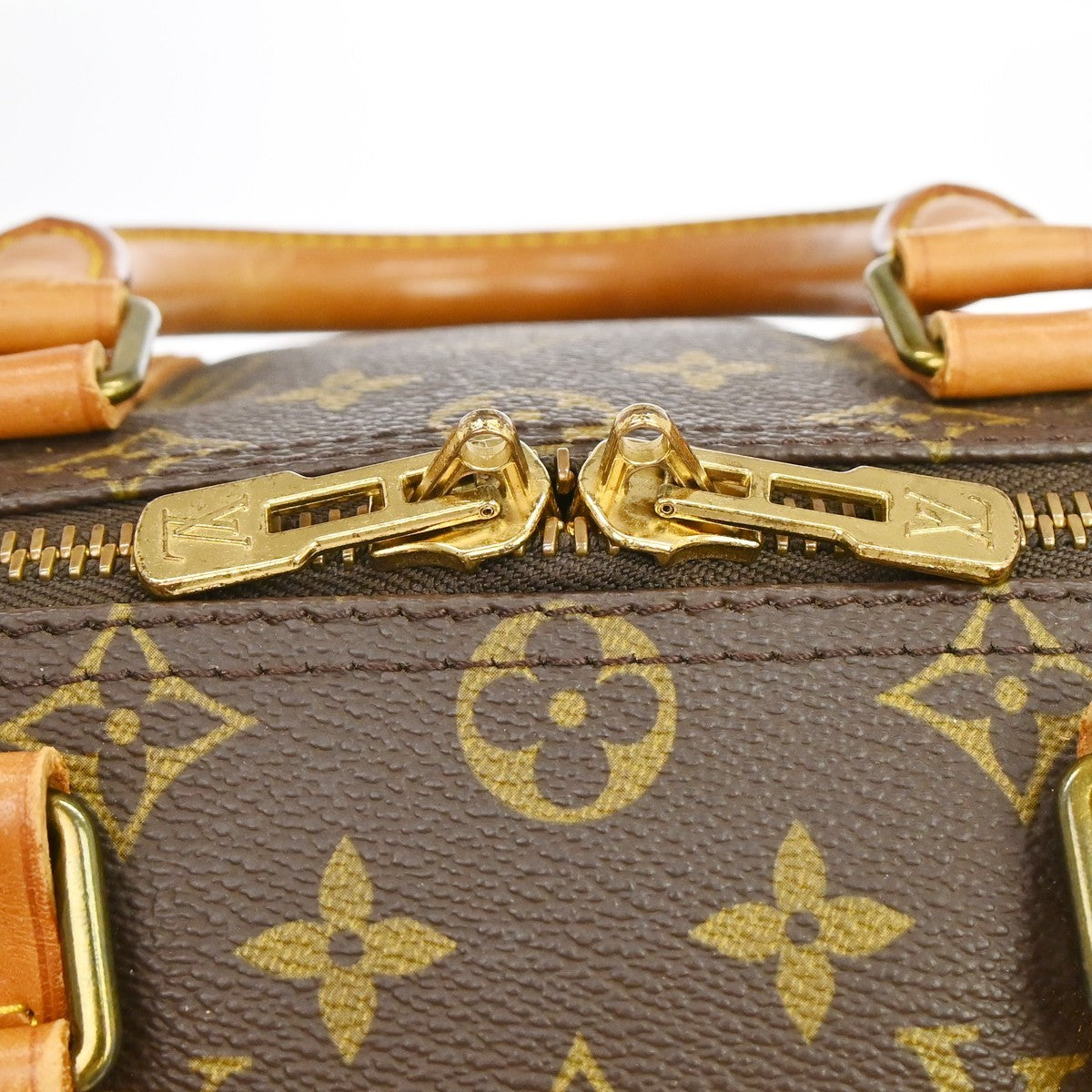 Louis Vuitton Keepall Monogram Canvas, Brown, Canvas, Travel Bag
